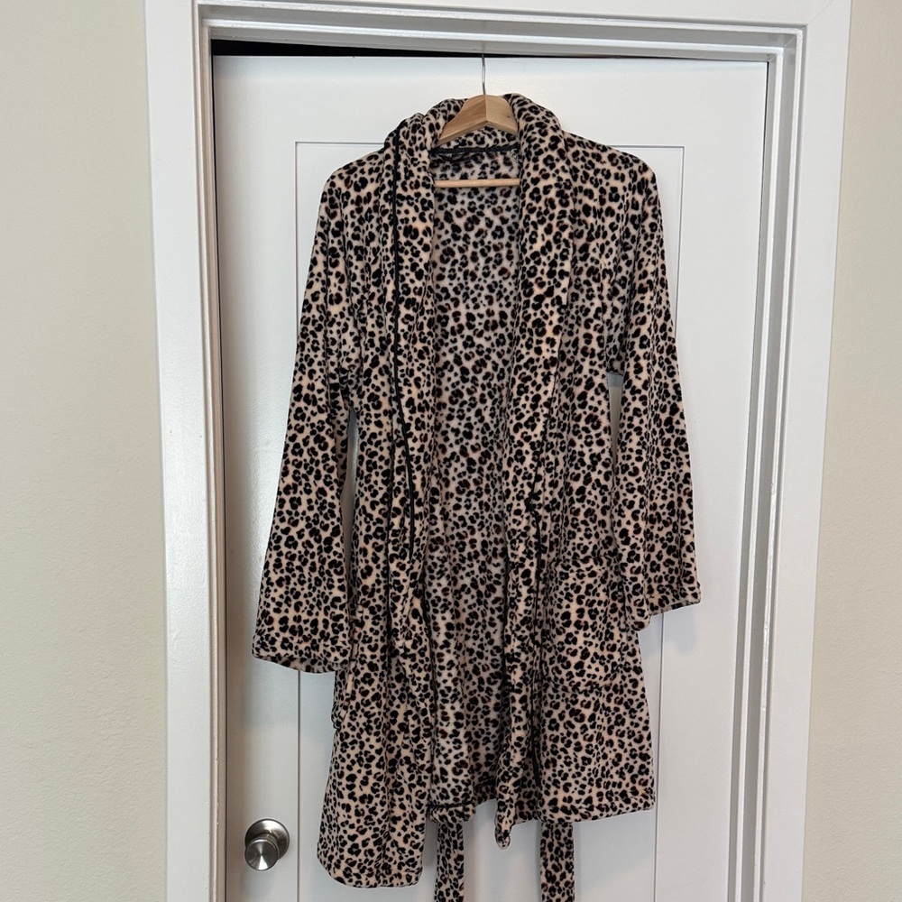 Victoria's Secret Leopard Print Robe